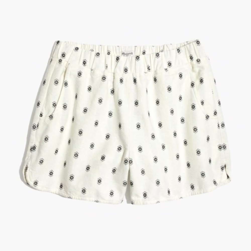 Madewell Pull-On Shorts - Geo Dot Print